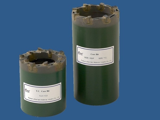 150mm Vonfram cacbua khoan lõi Bits Sử dụng điều tra đất