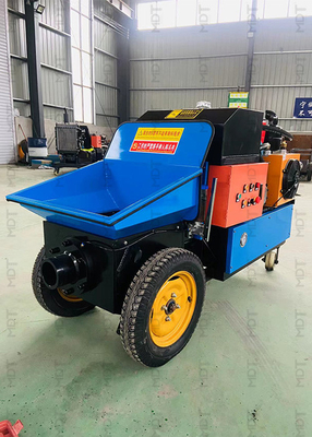 Máy phun bê tông nhỏ 6m³ / H 15KW Độ tin cậy cao