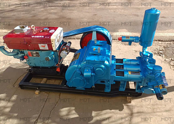 Bơm bùn khoan ba lần nằm ngang Bơm piston tác động kép