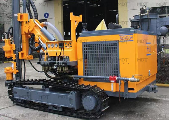 Chất lượng  MDT410 Hydraulic Crawler Drilling Rig Depth 25m Hole Dia 90-115mm nhà máy