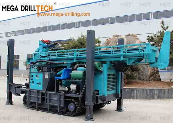 Máy khoan bánh xích DTH Giàn khoan giếng khoan lõi khí nén MDT450