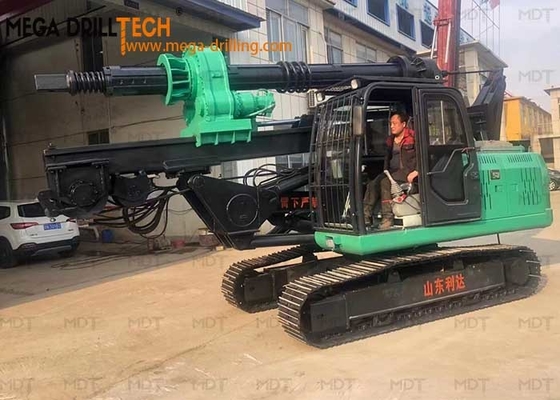 20m Bore Tube Micropile Máy khoan 88KW/2400r/min