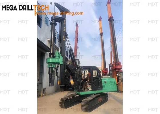 Máy khoan cọc nhồi bánh xích thủy lực đầy đủ 20m Micro Pile