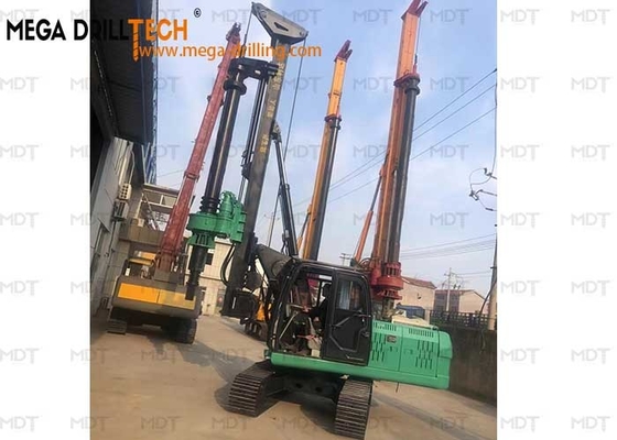 Máy khoan cọc nhồi bánh xích thủy lực đầy đủ 20m Micro Pile