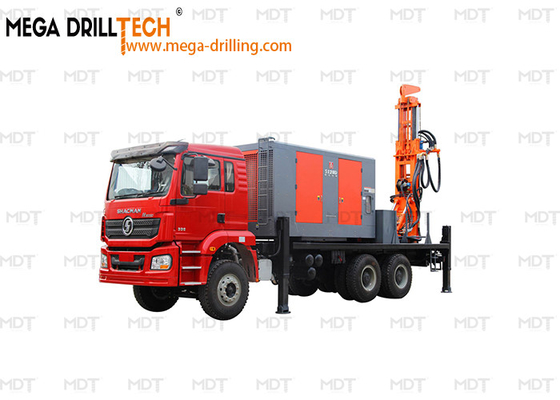 Truck gắn nước khoan khoan nhiều chức năng đầy đủ thủy lực khoan khoan