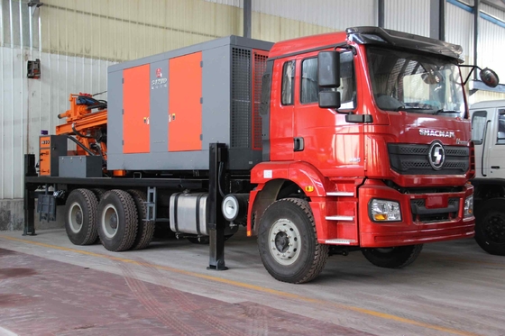 Truck gắn nước khoan khoan nhiều chức năng đầy đủ thủy lực khoan khoan