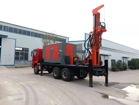 Truck gắn nước khoan khoan nhiều chức năng đầy đủ thủy lực khoan khoan