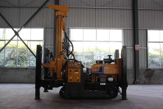 Máy khoan giếng nước tự chế Máy khoan giếng thủy lực với động cơ diesel