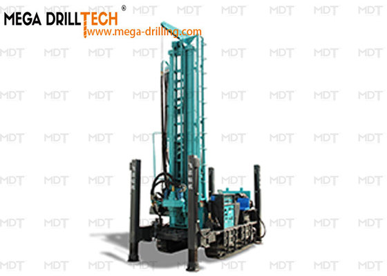 Máy kéo gắn trên giếng nước thủy lực crawler khoan 100m 800m