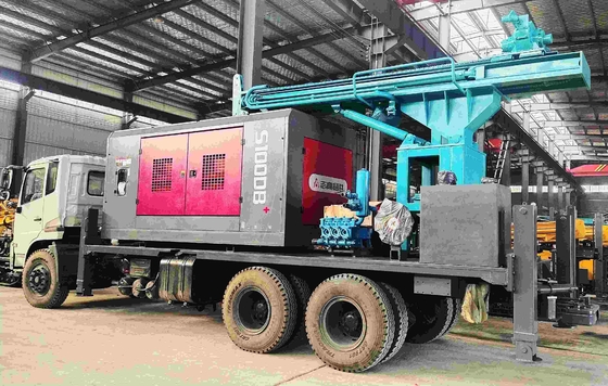 Truck gắn trên giếng nước thủy lực Crawler khoan nhiều chức năng