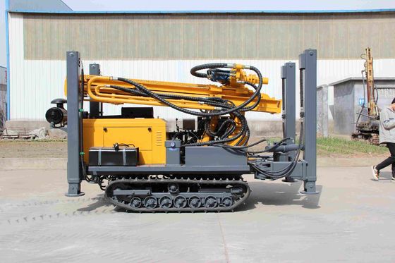 Thiết bị khoan giếng nước di động với động cơ Yuchai tăng áp 55kw