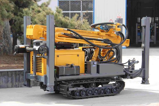 Thiết bị khoan giếng nước di động với động cơ Yuchai tăng áp 55kw