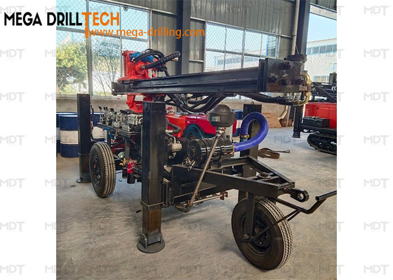 Hydraulic Crawler Water Well Drilling Rig Trọng lượng nhẹ