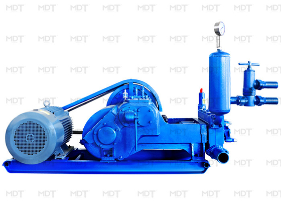 MDT450-8 Máy bơm bùn khoan ba xi lanh Máy bơm bùn ngang 37kw