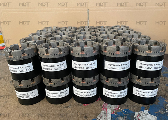 Mít lõi kim cương ngâm tẩm NMLC để khảo sát đất