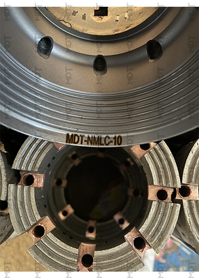 Mít lõi kim cương ngâm tẩm NMLC để khảo sát đất