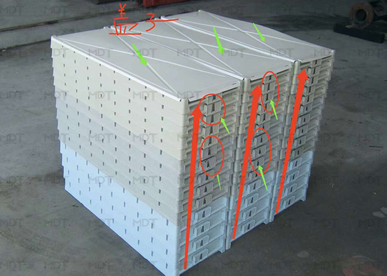 Chiều dài 1m Mẫu lõi Kho chứa hộp lõi bằng nhựa Hộp lõi khoan