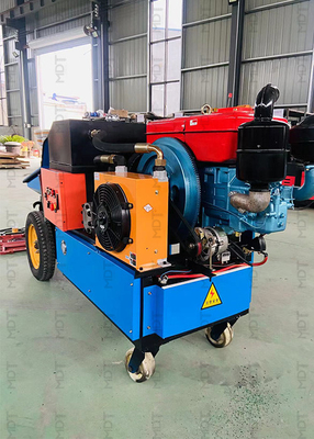 Máy phun bê tông nhỏ 6m³ / H 15KW Độ tin cậy cao