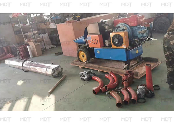 Máy bê tông phun 8m³ / H 15KW ， Máy trộn xi măng bê tông