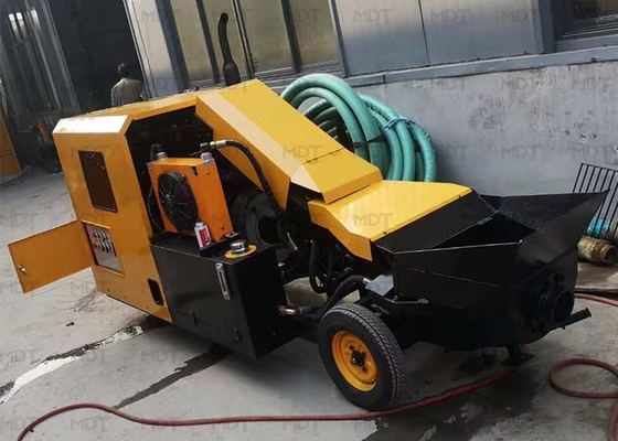 Máy trộn bê tông đa năng màu vàng 380V Tiêu chuẩn ISO9001