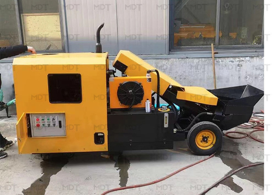 Máy trộn bê tông đa năng màu vàng 380V Tiêu chuẩn ISO9001