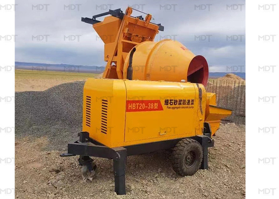 Máy bơm vữa bê tông gắn trên rơ moóc 15m³ / H MEGA DRILLTECH