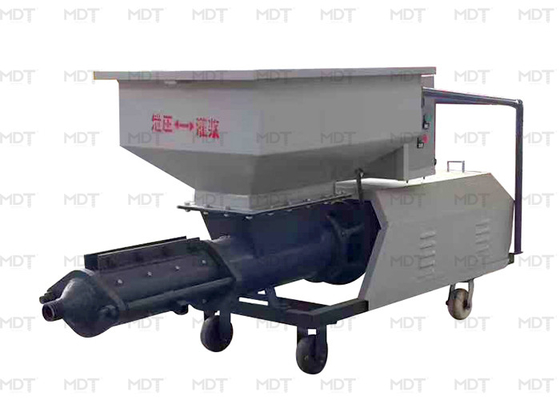 Máy bơm vữa xi măng khí nén nhẹ 5.5KW Khối lượng nhỏ