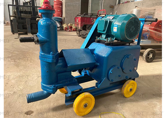 Máy bơm vữa xi măng điện 6000l / H 5.5kw Màu xanh di động