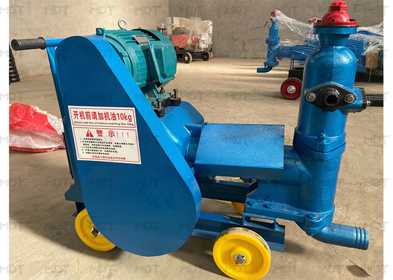 Máy bơm vữa xi măng điện 6000l / H 5.5kw Màu xanh di động