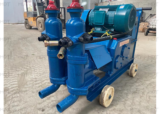 Máy bơm vữa xi măng điện 6000l / H 5.5kw Màu xanh di động