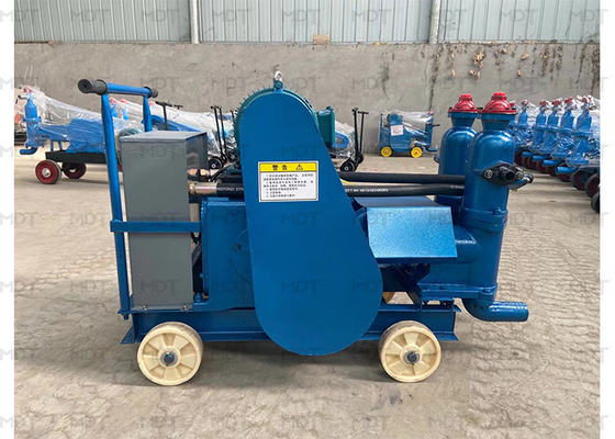 Máy bơm vữa xi măng điện 6000l / H 5.5kw Màu xanh di động