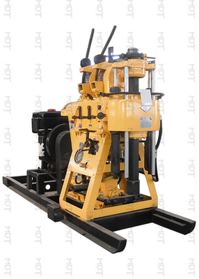 Máy khoan trục chính lõi địa chất Diesel di động sâu 200m cho giếng nước