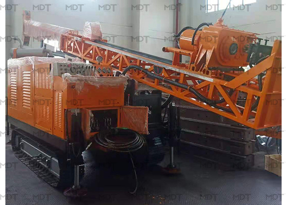 Thăm dò khai thác Máy đóng cọc thủy lực Loại bánh xe Thép