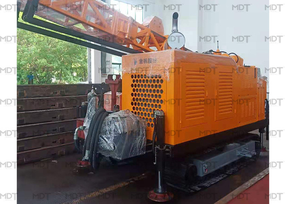 Thăm dò khai thác Máy đóng cọc thủy lực Loại bánh xe Thép