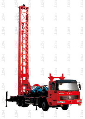 Giàn khoan bánh xích thủy lực được chứng nhận ISO9001 Độ sâu 260m