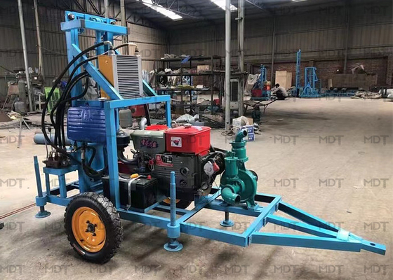 Độ sâu 150m Máy khoan trục chính 4000W để khoan cát trên đất