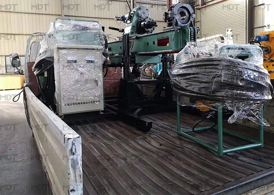 Máy khoan bánh xích thủy lực 22KW 80m Máy khoan bánh xích
