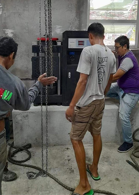 Máy nén bê tông bằng tay Máy kiểm tra độ nén 2000 Kn