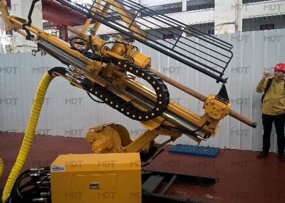 Máy khoan đường hầm 1000 mét Máy khoan kim cương dưới lòng đất Máy khoan thủy lực