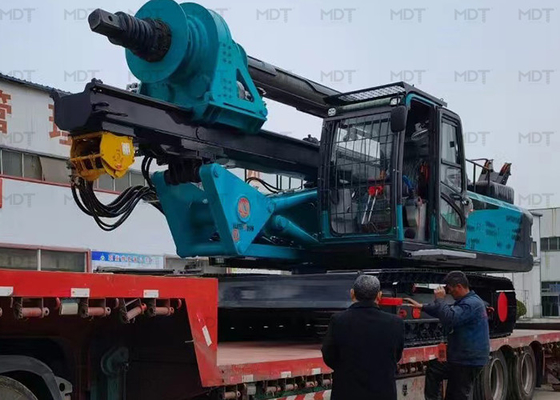Máy khoan cọc nhồi lỗ 1600mm Máy đóng cọc thủy lực Đa năng
