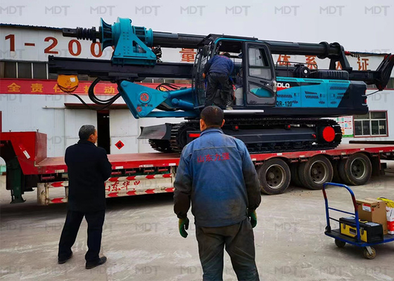 Máy khoan cọc nhồi lỗ 1600mm Máy đóng cọc thủy lực Đa năng