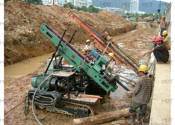 Máy khoan bu lông neo địa kỹ thuật thủy lực Độ sâu 80m