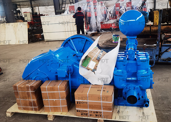 Máy bơm bùn di động ba lần 37KW Máy bơm bùn dầu cho giàn khoan