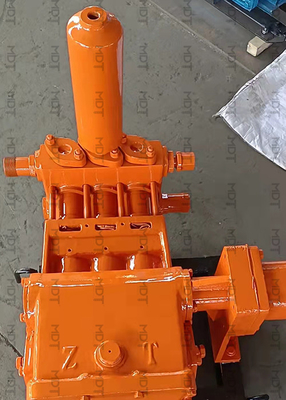Hệ thống bơm bùn thủy lực hoàn toàn Bơm bùn áp suất cao Ba xi lanh di động