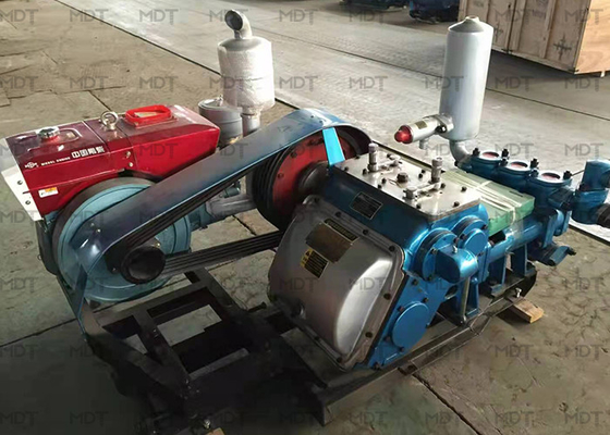 Bơm bùn bê tông pittông ngang Bơm pít tông tác động kép