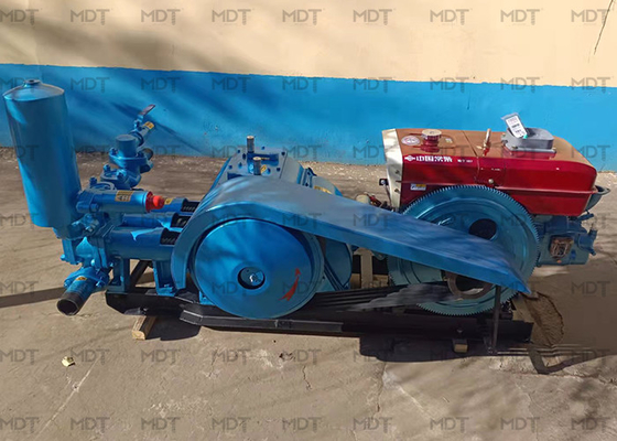 Bơm bùn khoan ba lần nằm ngang Bơm piston tác động kép