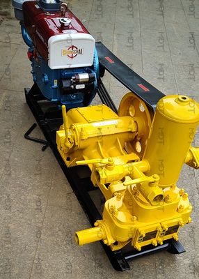 Máy bơm bùn khoan hiệu suất cao, Máy bơm bùn kép nằm ngang