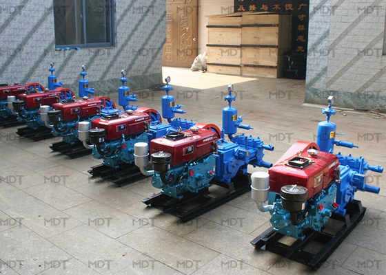 Bơm bùn giếng khoan dầu pittông nằm ngang Bơm bùn ba lần