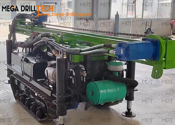Máy khoan bánh xích thủy lực sâu 300m Máy khoan ngang