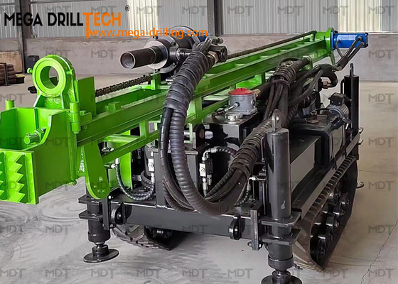 Máy khoan bánh xích thủy lực sâu 300m Máy khoan ngang